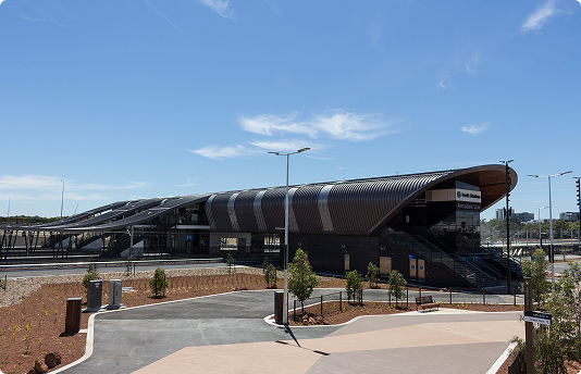 Fire Protection Service Perth delivered integrated fire systems at Optus Stadium Train Station